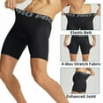 thumbnail image 6 of LANBAOSI 3 Pack Mens Performance Compression Shorts Spandex Running Underwear for Men Athletic Shorts Biking Running, L, 6 of 7