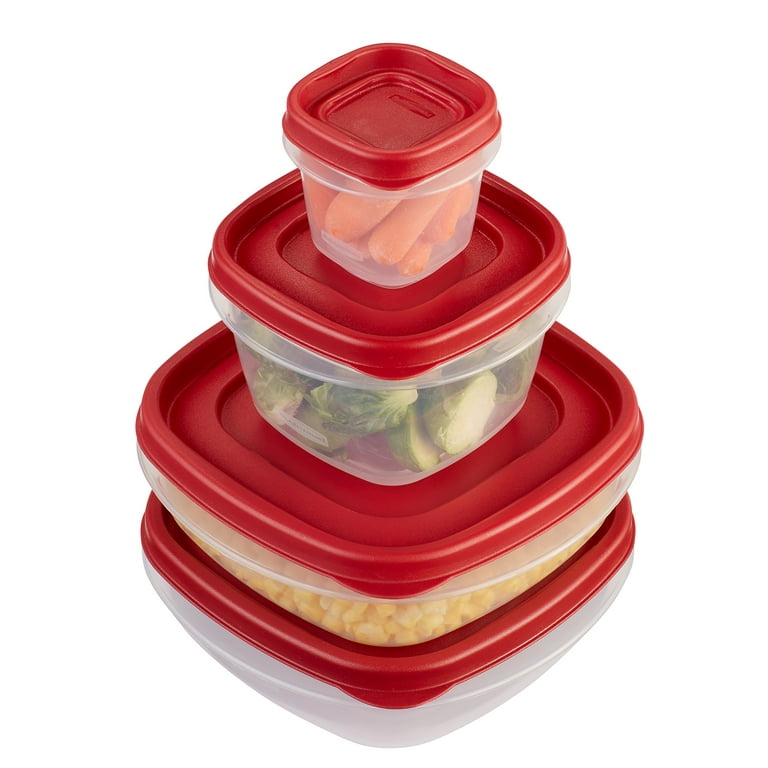 Rubbermaid Easy Find Lid Food Storage Set, 7 Cup, 2 Piece Set
