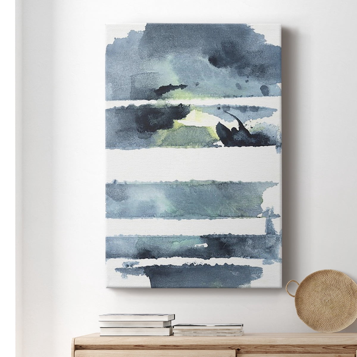 Blue Memories I Premium Gallery Wrapped Canvas - Ready to Hang