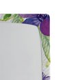 thumbnail image 3 of Ambesonne Lifestyle Fitted Sheet, Floral Violets Bloom, Twin Size, Purple and Yellow, 3 of 3