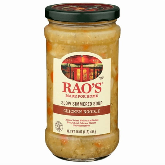 Rao's Homemade Chicken Noodle Italian Style Slow Simmered Soup 16 oz - Pack of 5