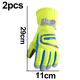 thumbnail image 2 of Guantes de esquí de snowboard cálidos de invierno impermeables a prueba de viento unisex, verde, L, 2 of 5