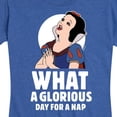 thumbnail image 3 of Disney Princess - Snow White Nap - Women's Short Sleeve Graphic T-Shirt, 3 of 5