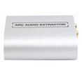 thumbnail image 1 of Rdeghly Décodeur Audio Convertisseur d'Arc Extracteur Numérique Haute Définition Interface Multimédia Argent, 1 of 8