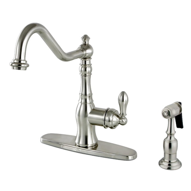 Grifo de Cocina Kingston Brass GSY7708ACLBS Níquel Cepillado