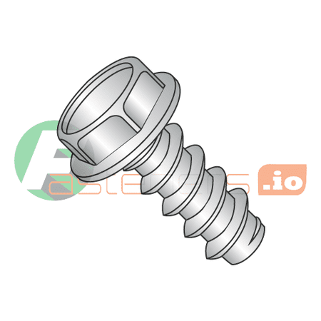 

5/16 x 1 Type B Self-Tapping Screws / Unslotted / Hex Washer Head / 18-8 Stainless Steel (Quantity: 625 pcs)
