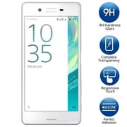[3-Pack] Sony Xperia X SuperGuardZ Tempered Glass Screen Protector, 9H, Anti-Scratch, Anti-Bubble, Anti-Fingerprint