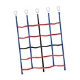 thumbnail image 2 of Niños al aire libre Rainbow Climbing Net Climbing Cargo Net Niños interiores Práctico Jungle Gym Gym Equipo de entrenamiento para niños, 2 of 8
