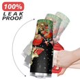 thumbnail image 6 of 40oz Colorful Botanical Mushroom Stainless Steel Flip Straw Tumbler Spill Proof Travel Cup Double Wall Vacuum Insulated Coffee Mug with Top Handle, 6 of 6