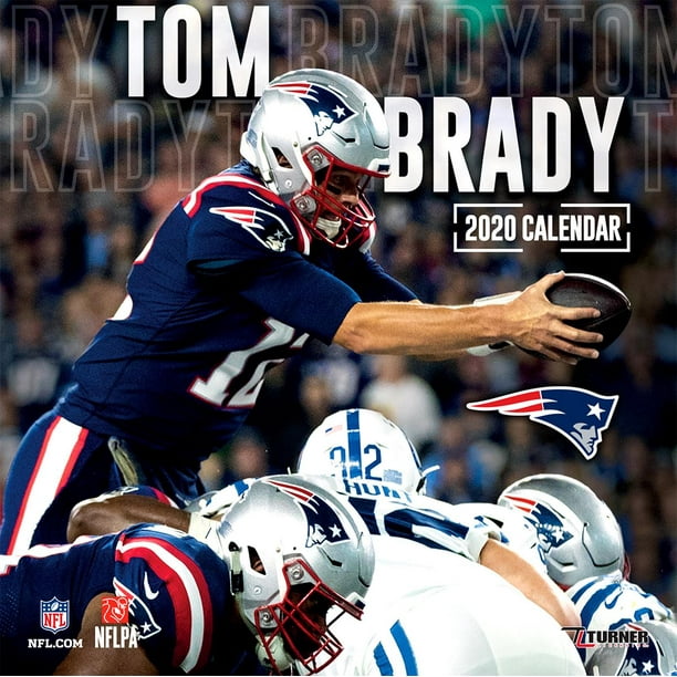 New England Patriots Tom Brady 2020 12x12 Player Wall Calendar (Other