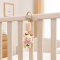 thumbnail image 4 of Kiddiway Stroller Hanging Plush Wind Chime – Soft Rattle for Car Seat, Crib, and Playtime, Perfect Baby Shower Gift, Stuffed Animals for Babies, 4 of 5