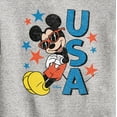 thumbnail image 3 of Disney - Americana - Mickey Sunglasses USA - Toddler And Youth Crewneck Fleece Sweatshirt, 3 of 5