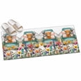 thumbnail image 2 of 2'x6' Rug Runners for Hallways Kitchen, Country Farm Non Slip Entryway Beside Floor Carpet Runner, Farmhouse Pig Cow Horse Truck Flowers Barn Washable Laundry Room Bedroom Throw Rugs Mat, 2 of 8