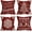 Rxm Set, variant on Red Christmas Pillow Covers 16x16 Inch Set of 4 Buffalo Plaid Pillow Covers Christmas Tree Snowflake Blessing Pillow Case for Sofa Couch Xmas Decoration Throw Pillow Cover (RXM Set)