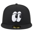 thumbnail image 2 of Men's-New Era  Black Chattanooga Lookouts Authentic Collection 59FIFTY Fitted Hat, 2 of 6