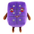 thumbnail image 2 of 10pcs/set Numberblocks Plush Toys Educational Stuffed Number Blocks Toys Cartoon Figure Stuffed Plushies Children Gift,Six 23cm, 2 of 5