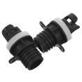 thumbnail image 2 of 2pcs Air Pump Adapter: Valve Converter Sup Pump Adapter For Inflatable Boat Kayak Paddle Board - Quick Connect & Strong Sealing, 2 of 3