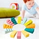 thumbnail image 3 of Juego de bloques de construcción de madera multicolor, tableros de rompecabezas para niños de 3, 4, 5, 6 y 7 años en edad preescolar. Macarrón, 3 of 9