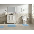 thumbnail image 2 of Garland Rug Gramercy Washable Bath Rug Set, 3-Piece (2 Bath Rugs, & Contour Rug) Basin Blue, 2 of 7