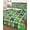 Multicolor, variant on Twin Quilt Bedding Set, Saint Patrick's Day Reversible Summer Quilt 3 Pieces, Vintage Green Plaid Lucky Clovers Lightweight Bedspreads Coverlets with 2 Pillow Shams for All Seasons