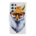 thumbnail image 3 of SaniMore for Samsung Galaxy S23 6.1" 2023 Wallet Case, Color Painting Pattern with Kickstand Card Slots Detachable Wrist Strap Girls Women PU Leather Case Magnetic Clasp for S23, Fox, 3 of 8