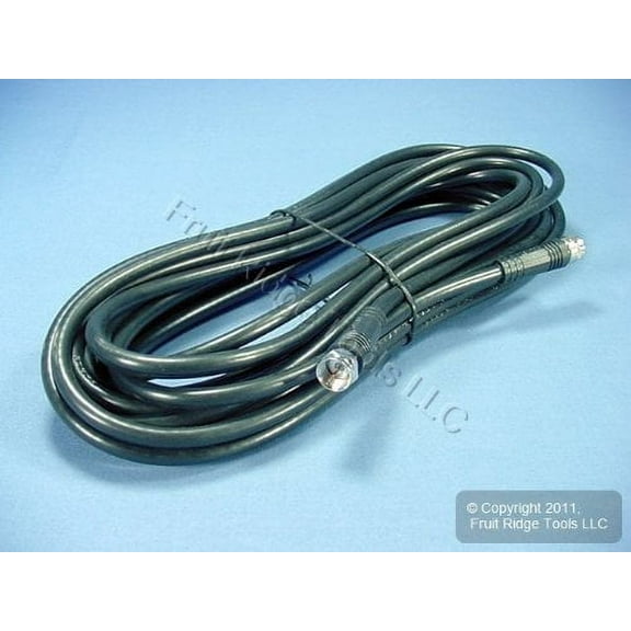 Leviton C5851-25E 25 Foot RG59 Coaxial Cable - Black