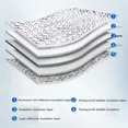 thumbnail image 5 of 140x70-Car Front Window Sunshade Cover Sun Shade Windshield Visor Windscreen Folding Auto UV Protection Curtain Styling Accessories, 5 of 7