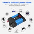 thumbnail image 2 of Labymos Modified Sine Wave Inverter 300W Power Inverter DC 12V to AC 220V Car Charger, 2 of 8