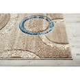thumbnail image 4 of Nourison Soho Neutral Shades/ Geometric Patterns Rug, 4 of 9