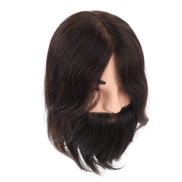Cabeza De Maniquí De Peluquero, Cabeza De Muñeca De Simulación Cabeza De Maniquí Masculino Con Barba Para Práctica