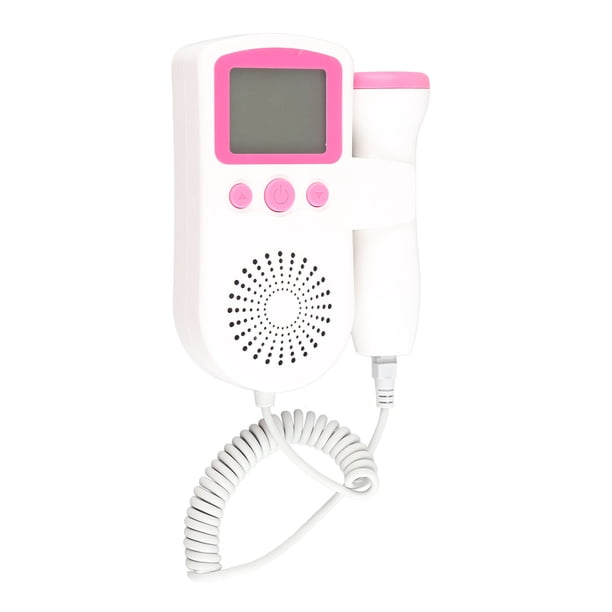 Detector de frecuencia cardíaca con sonido fetal, monitor de latidos del embarazo, ruido, detector de frecuencia cardíaca prenatal para bebés, monitor de latidos del embarazo, muy versátil