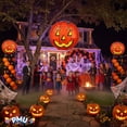 thumbnail image 6 of PMU Halloween Party Decoration Accessory 34 Inch Jack-O-Lantern Design Mylar-Foil Balloon (1/Pkg) Pkg/1, 6 of 6