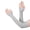 Gray, variant on 3 Pairs Arm Sun Sleeves Cooling Arm Sleeves Cover UV Sun Protection Driving Arm Sleeves with Thumb Holes