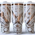 thumbnail image 2 of Star Mug Cosmetologist 40Oz Tumbler, , 40 Oz Quencher Making The World Beautiful One Cut At A Time Tumbler - Tumbler With Handle, To-Go Coffee Mug 40oz, 2 of 4