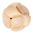 thumbnail image 3 of Juguete de teaser cerebral de Madera, Rompecabeza de teaser cerebral de seguridad para adultos, 3 of 7