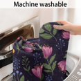 thumbnail image 5 of Pioneer Flower Floral Print Pattern Bathroom Rugs Mat, Non Slip Microfiber Bathroom Rug with Rubber Backing, Soft Mats for Bathroom Floor Tub Shower, 17"x27", 5 of 5