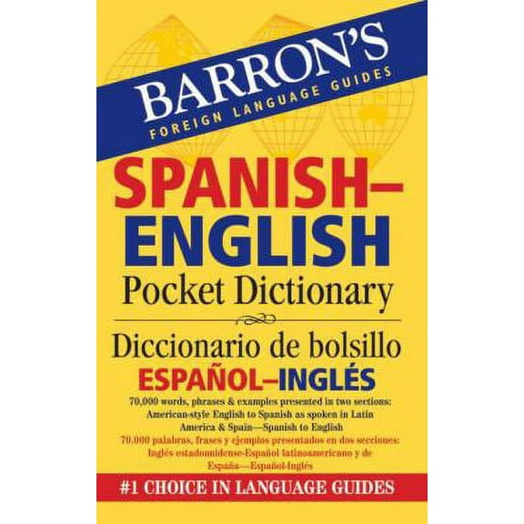 Pre-Owned Barron's Spanish-English Pocket Bilingual Dictionary 9780764140051 Used