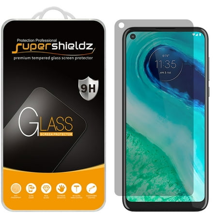 [2-Pack] Supershieldz for Motorola Moto G Fast Privacy Anti-Spy Tempered Glass Screen Protector, Anti-Scratch, Anti-Fingerprint, Bubble Free