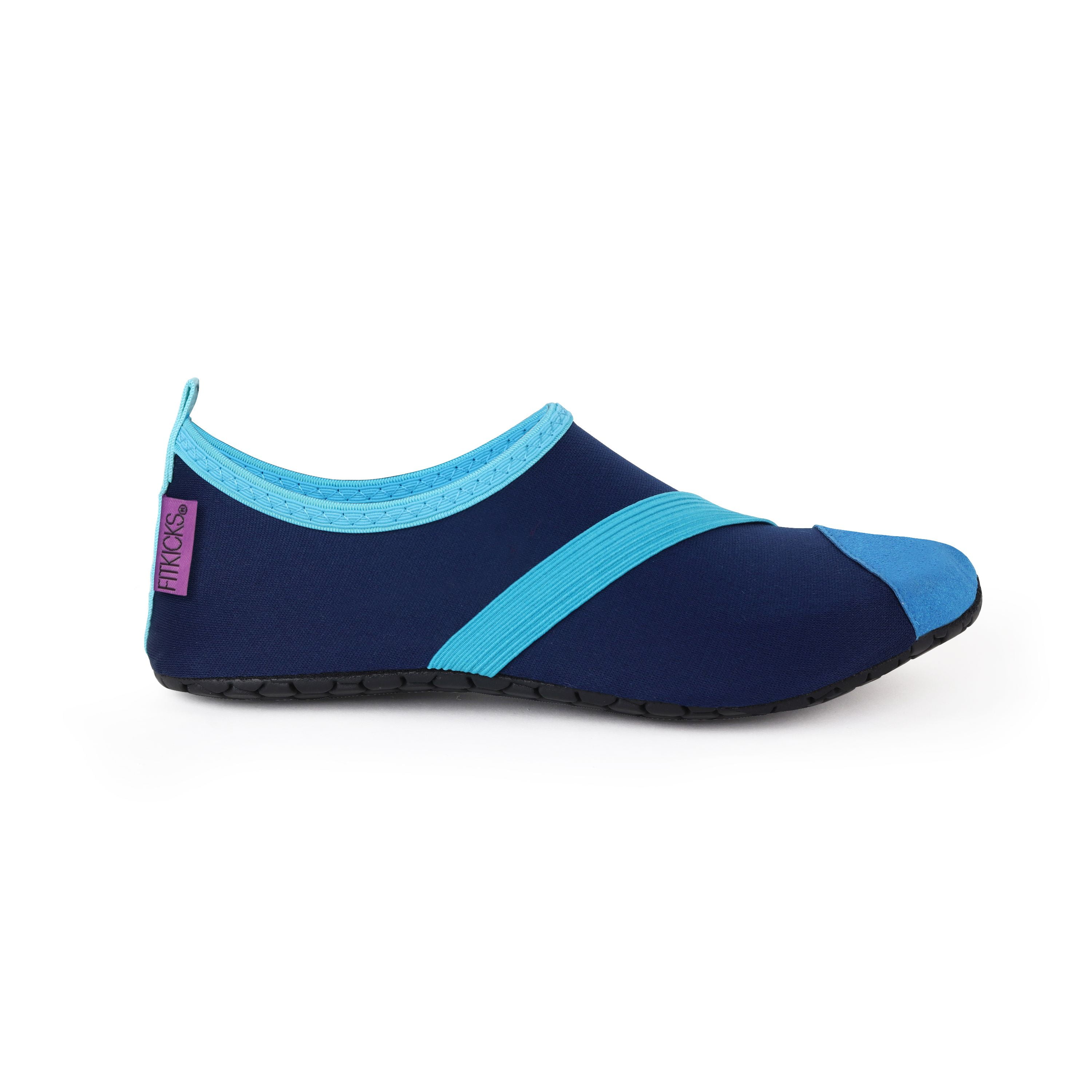 FitKicks Original Womens Foldable Active Lifestyle Minimalist Footwear Barefoot Yoga Sporty Water Shoes