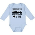 thumbnail image 3 of Inktastic Houston Texas Someone Loves Me Skyline Boys or Girls Long Sleeve Baby Bodysuit, 3 of 5