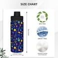 thumbnail image 3 of Fotbe Mathematics And Chemistry Pattern 18 Oz Sports Insulated Kettle Vacuum Cup Stainless Steel Travel Mug Cup Thermal Flask,Insulated Kettle for Cycling Gym Basketball Outdoor, 3 of 7