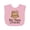 AD-Pink, variant on Inktastic My Yaya Loves Me Owl Girls Grandchild Girls Baby Bib