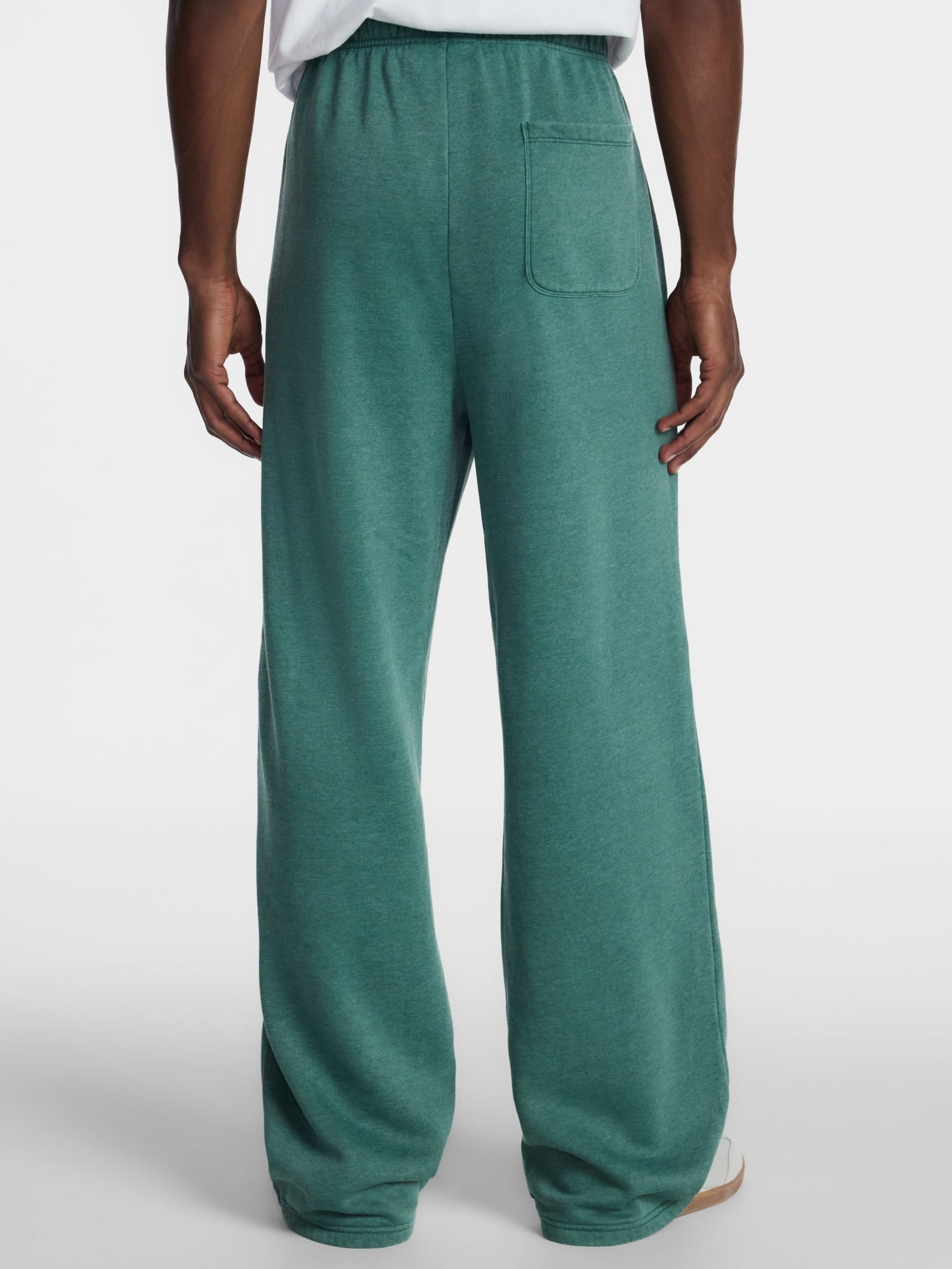No Boundaries Fleece Open Hem Sweatpants, Men's XS-5XB