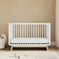 thumbnail image 5 of Art of Nursery by Storkcraft Santorini 5-in-1 Convertible Baby Crib, White with Driftwood, 5 of 28