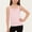 Pink, variant on Girls White Cotton Cami Tank Top with Bow Detail Soft Layering Undershirt for Kids,Size 1-2 T