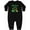 AB-Black, variant on Inktastic Nana and Pops Love Me Dinosaur Grandson Baby Fleece Romper