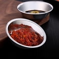 thumbnail image 3 of GOOHOCHY 5 Pcs Stainless Steel Plates Silver Rust Proof Moisture Proof Dining Hall Tableware, 3 of 8
