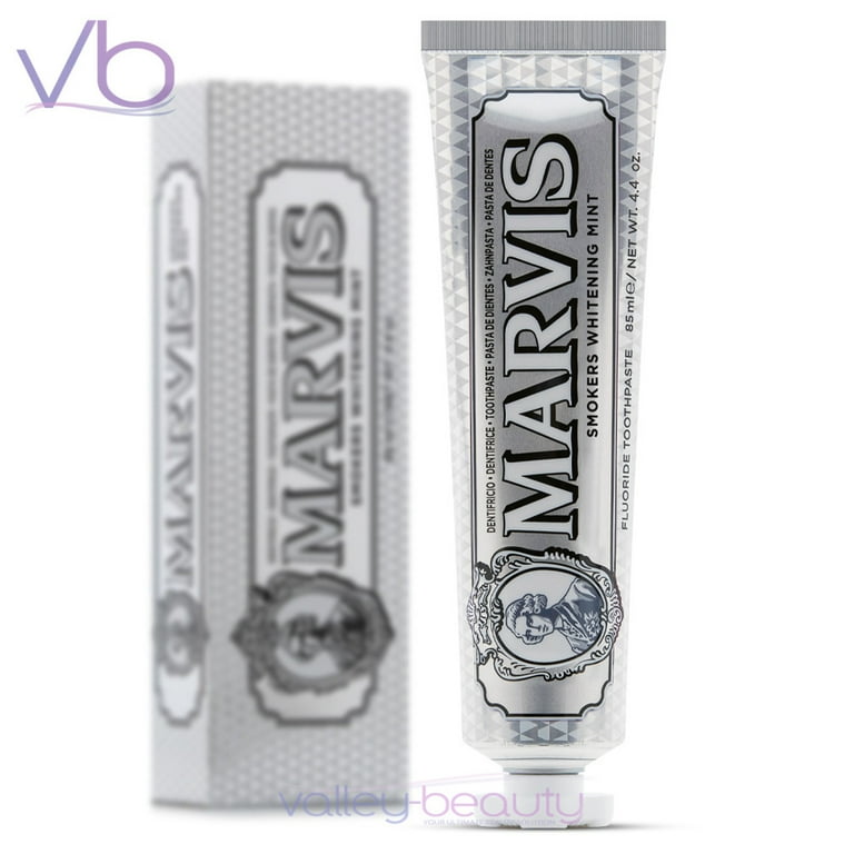 Marvis Smokers Whitening Mint | Rich and Creamy Toothpaste for