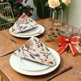 thumbnail image 3 of Napkin Satin Napkin 20*20Inchx1 Kitchen Towel Dinner Plate Towel Decorative Towel Napkin Tea Towel Suitable For Kitchen Table Cute Squirrel, 3 of 8