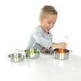 thumbnail image 3 of Pemberly Row Plastic Made 11 Piece Deluxe Cookware Set in Silver, 3 of 6